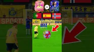 Ronaldo - Yamal - Haaland vs Cucurella Free Kick! 🤣⚽️ #shorts #fifa