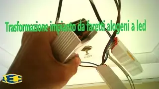 sostituzione faretti alogeni con faretti led