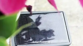 ENSTER Solar Battery Powered Security Camera with Motion Sensor Floodlight Outdoor, 1080P with Night