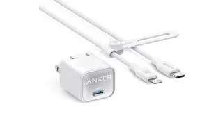 Review: Anker USB C GaN Charger 30W, 511 Charger (Nano 3) with 6ft Bio-Based USB-C to Lightning