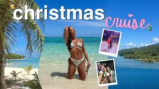 РОЖДЕСТВО НА КРУИЗНОМ ЛАЙНЕРЕ 🎅🏝️ 🌊 Ужин с отбивными, рождественское ледовое шоу, день на пляже в...