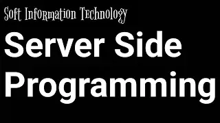 Server Side Programming