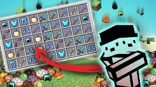 прошел ВЕСЬ майнкрафт, но ПОСТОЯННЫЙ ДОЖДЬ ИЗ ПРЕДМЕТОВ! Minecraft ITEM RAIN