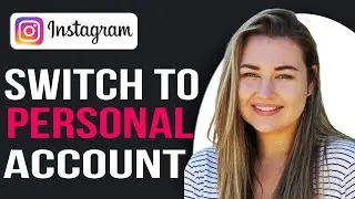 How to switch to personal account on Instagram | switch back to personal account Instagram