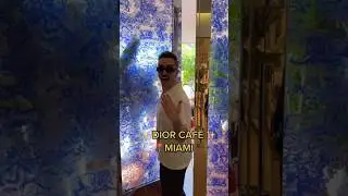 Inside Dior Caf&eacute; Miami ☕🐆 | The Most Stylish Rooftop Coffee Spot in the Design District