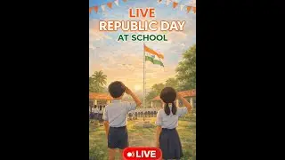 Republic Day Celebration at School 🇮🇳 | Calm Village Ambience