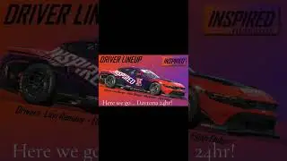 Let's cheer on the guys running the Daytona Rolex 24 as the Inspired Racing League team!! 🏁