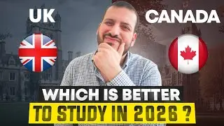 Which Country is Better for Students in 2026 ? | UK 🇬🇧 Vs Canada 🇨🇦 |