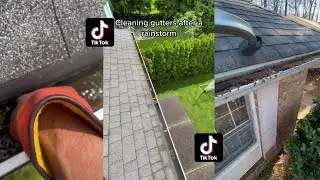 ASMR Satisfactorio Limpieza de Canaletas 🧼 |Recopilación de Tiktok | Bubbles Asmr