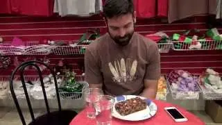 The Bear vs Santa's Candy Castle Fruit Cake Eating Qualifier