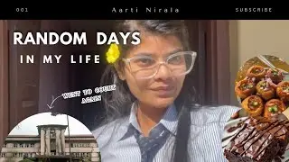 Random Days in My Life | Shopping, Court Visit & Food
