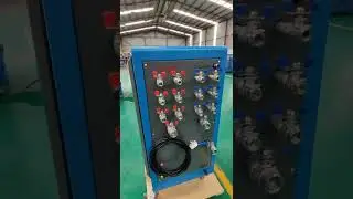 Russian customized pulse mold water channel cleaning machine #machine #factory #plastic #waterway