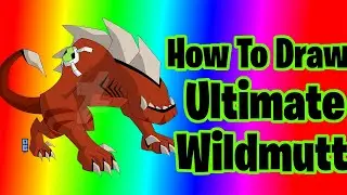 How To Draw Ultimate Wildmutt Mega Version From Ben10 OV Step By Step