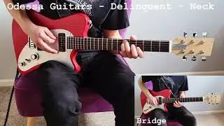 Odessa Guitars - Delinquent - P90