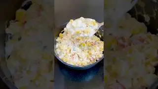 Creamy Corn Salad | Corn Recipes #shorts #youtubeshorts