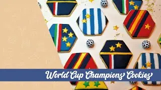 World Cup Cookies - Royal Icing