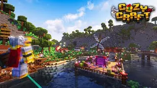 Becoming OVERPOWERED in MINECRAFT - CozyCraft Minecraft Modpack