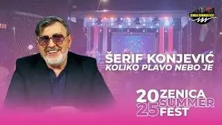 SERIF KONJEVIC - KOLIKO PLAVO NEBO JE | LIVE | ZSF 2025