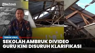 Viral Guru Klarifikasi soal Video Sekolah Ambruk Publik Geram: &lsquo;Harusnya Dipuji, Bukan Diminta Maaf&rsquo;