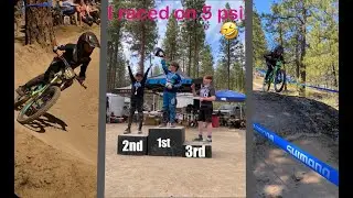 Mountain bike kids DH race / Jake raced on 5 PSI at Hubpalooza