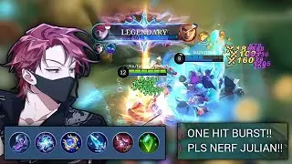 NEW JULIAN GOD OF LIFESTEAL!! | JULIAN BEST BUILD 2022  - MOBILE LEGENDS BANG BANG
