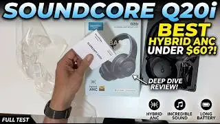 soundcore by Anker Q20i Hybrid Active Noise Cancelling Headphones #wirelessheadphones #bestheadphone