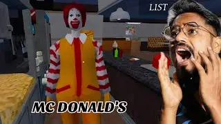 ROLAND MC DONALD | STEALING SECRET RECIPE HAMBURGER 🍔|HORROR GAMEPLAY 