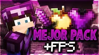 &iexcl;EL MEJOR TEXTURE PACK MORADO 1.8 PVP + FPS ! | MINECRECRAFT [SIN LAG] 😱