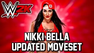 WWE 2K25 | Nikki Bella Updated Moveset + Realistic Base Superstar Settings