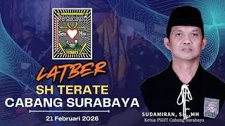 🇮🇩 Latihan Bersama Siswa Putih PSHT Cabang Surabaya