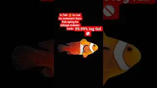is fish ko rok ke comment Karo or tipe karo fish redeem code milega, #fish #viral