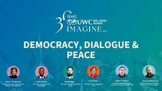 Democracy, Dialogue & Peace - Join us live for UWC Red Cross Nordic’s 30th Anniversary event.