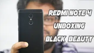 Redmi note 4 Black | Unboxing The Black Beauty 🔥