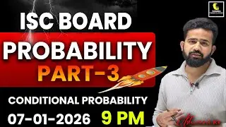 ISC Class 12 Maths | Probability | Conditional Probability concepts | Solution ML Ex 10.2 Q 1-5 |