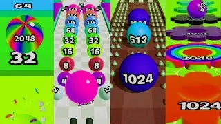(4) 🎮⚽🏃 Ball Run 2048 Fun Merge Challenges + Other Games