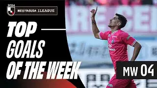 Thrilling Strikes Take Center Stage | 2024 J.LEAGUE TOP GOALS | MW 4