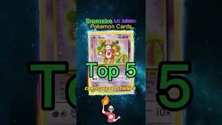 Top 5 EXPENSIVE Mr. Mime Pokemon Cards 🤹 #shorts #pokemontcg #mrmime