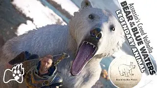 Assassin's Creed Valhalla BEAR of the BLUE WATERS Location Legendary Animal Polar Bear Boss Fight