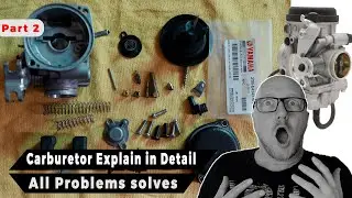 Butterfly Carburetor  - Lecture #2 - Yamaha Ybr 125 - Bike Engineer PK