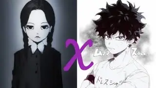OneShot | The Hero: Deku x Wednesday | MHA/BNHA Texting Story
