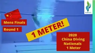 2020 China Diving Nationals - Mens 1 Meter Springboard Diving - Round 1
