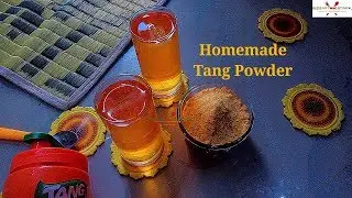 Homemade tang powder recipe | how to make orange tang at home
