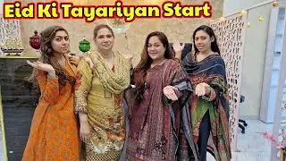 Eid Se Pehlay Gaye Saloon | Iqra Ki New Hair Look👩 | Saloon Walo Ne iftari Karwai @AsfasFamily