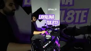 LAYALINA - @tul8te p1 #music #drums #cover #instadrums #arabic #yamaha #dtx #drummer #bossanova #pop