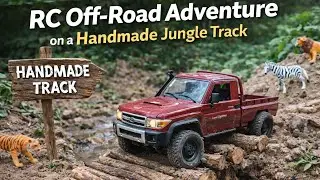 ✅ RC Off-Road Adventure | Handmade Jungle Track 