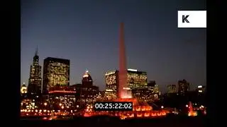 Chicago Fountains at Night, 2000s