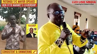 Patongo T/C Mayor speaks on Hon. Otto Makmot consistent leadership in the 10th Parliament.