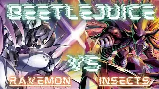 DigimonTCG: Ravemon Vs Insectoids