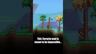 The HARDEST Terraria mod!?  #terraria #tmodloader #moddedterraria