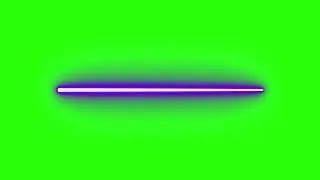 4K Green Screen purple Lightsaber